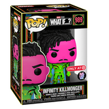 Infinity Killmonger #989 Marvel What If? Funko Pop — Blacklight Target Exclusive, in retail box