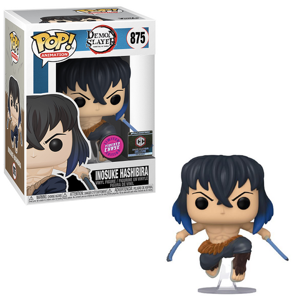 Inosuke Hashibira #875 Unmasked Chase Funko Pop Demon Slayer