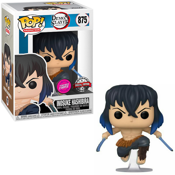 Inosuke Hashibira #875 Funko Pop! in box and out of box