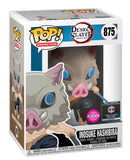 Inosuke Hashibira #875 Flocked Funko Pop in box