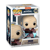 Iroh With Lightning #1441 Funko Pop! displayed inside the box, front view