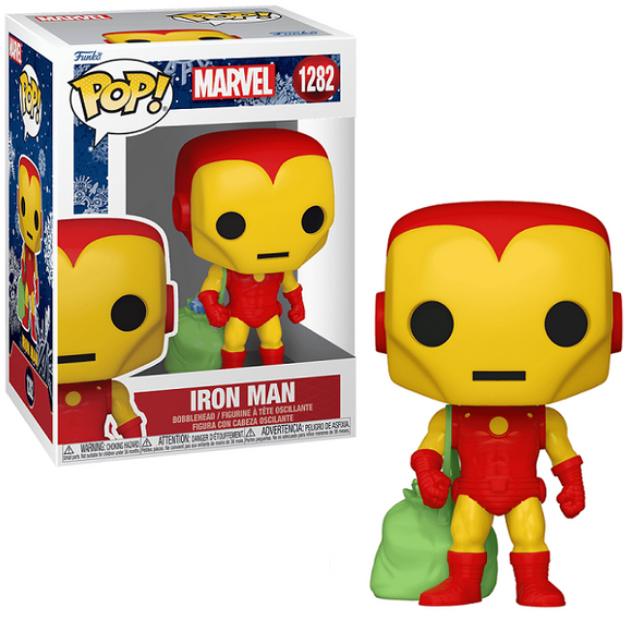 Iron Man with Bag #1282 - Marvel Funko Pop! [Holiday]