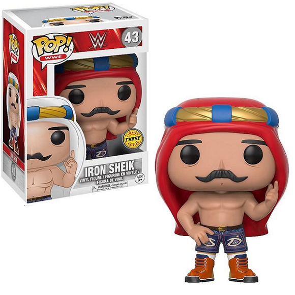 Iron Sheik #43 - Wrestling Funko Pop! WWE [Red Turban Chase Edition]