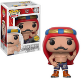 Iron Sheik WWE Funko Pop #43 Red Turban Chase in and out of box  