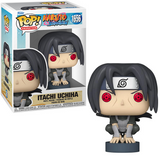 Itachi Uchiha #1656 Naruto Shippuden Funko Pop! Animation (Young) figure shown in box and out of box.