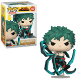 Izuku Midoriya #1347 My Hero Academia Funko Pop Animation Black Whip figure in box and out of box front view