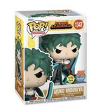 Izuku Midoriya #1347 My Hero Academia Blackwhip GITD PX Exclusive Funko Pop Animation figure in original box