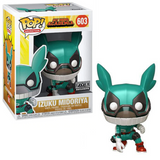 Izuku Midoriya #603 Metallic FYE Exclusive My Hero Academia Funko Pop figure in box and out of box