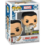 J. Jonah Jameson #1057 Marvel Funko Pop EE Exclusive in box view