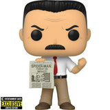 J. Jonah Jameson #1057 Marvel Funko Pop EE Exclusive out of box view