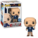 J. Jonah Jameson #621 Spider-Man Far From Home Funko Pop! in box and out of box