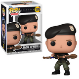 Jack O’Neill #1576 Stargate Funko Pop Movies shown in and out of the box.