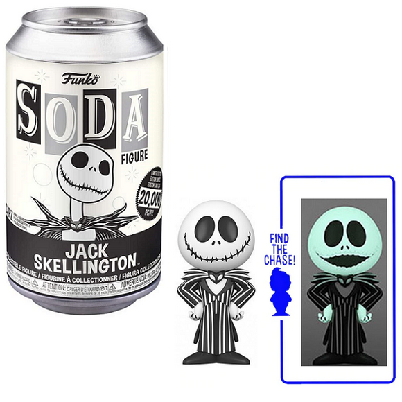 Jack Skellington – The Nightmare Before Christmas Funko Soda [Limited Edition With Chance Of Chase]