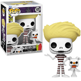 Jack With Zero #1470 Beach Funko Pop shown in and out of the box.
