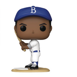 Jackie Robinson #42 Funko Pop! figure shown out of the box, front view