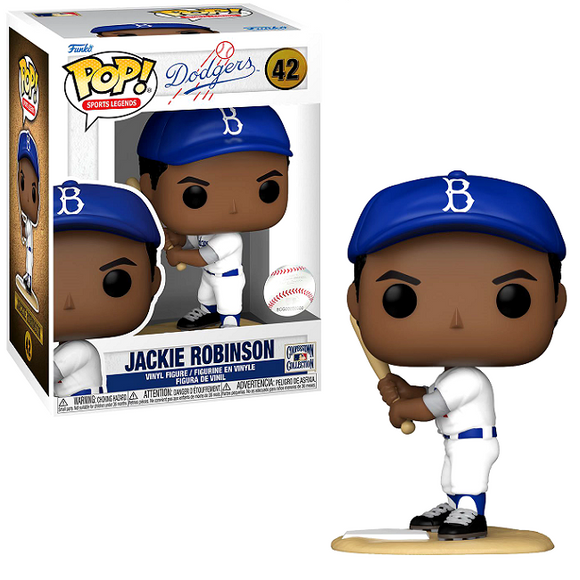 Jackie Robinson #42 - Los Angeles Dodgers Funko Pop! Sports Legends