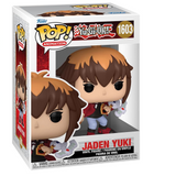 Jaden Yuki Funko Pop #1603 displayed inside the original Funko Pop box
