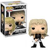 James Hetfield #57 Metallica Funko Pop Rocks figure in box and out of box