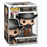 James Dutton #1444 Funko Pop! displayed inside the box, front view