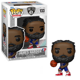 James Harden #133 Funko Pop NBA Nets figure in box and out of box