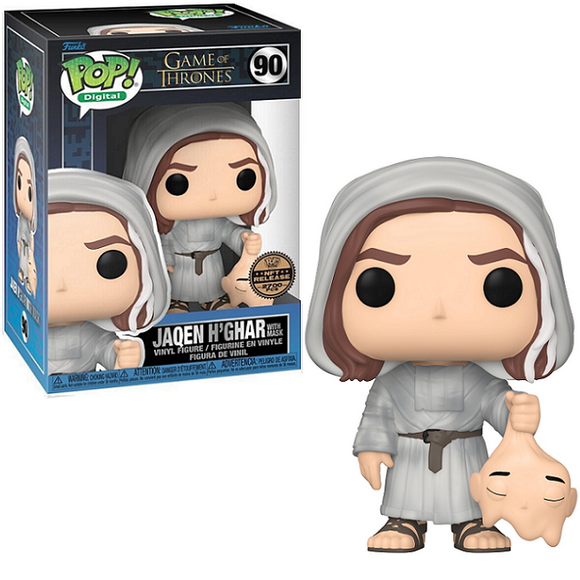Jaqen H'ghar with Mask #90 - Game of Thrones Funko Pop! Digital  [Digital Exclusive Lmtd 2700 pcs]
