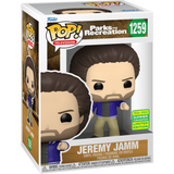 Jeremy Jamm #1259 Parks & Recreation 2022 Summer Convention Funko Pop in box only