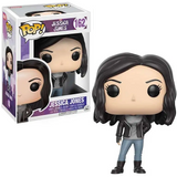 Jessica Jones #162 Funko Pop vinyl figure from Marvel, displayed in her iconic attire with original box.