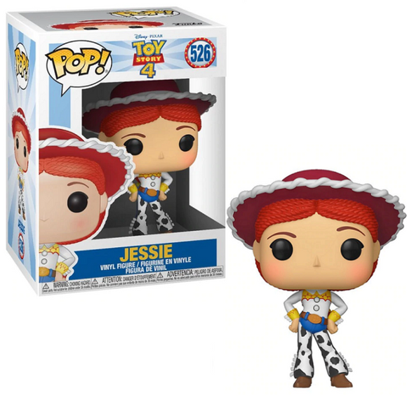 Jessie #526 Toy Story 4 Funko Pop figure in box and out of box