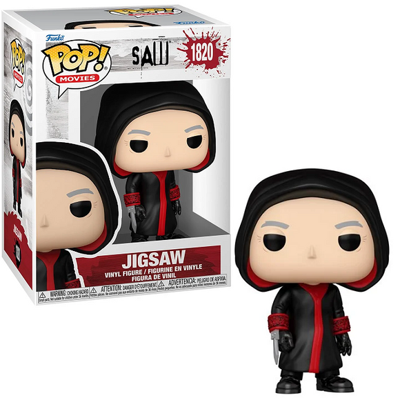 John Kramer Jigsaw #1820 Saw Funko Pop! Vinyl Figure