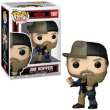 Jim Hopper #1907 Stranger Things Split Series Funko Pop vinyl figure in box and out of box