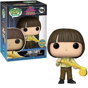 Jimmy #129 Sid & Marty Krofft Funko Pop — Digital Release LE 1400, figure shown in-box and out-of-box