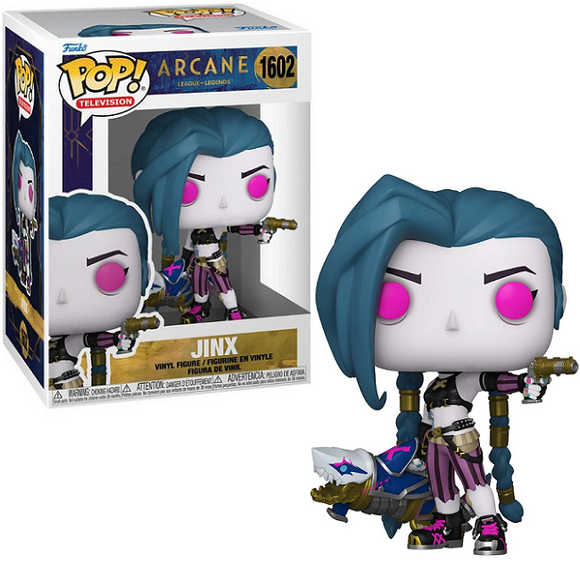 Jinx #1602 - Arcane League of Legends Funko Pop! TV