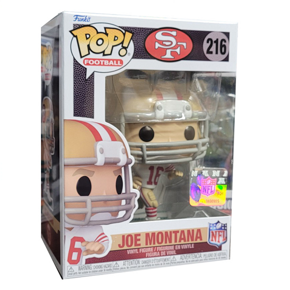 Joe Montana 216 San Fracisco 49ers Funko Pop NFL Away A1 Swag