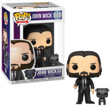 John Wick with Dog #580 John Wick Funko Pop Movies figure in box and out of box
