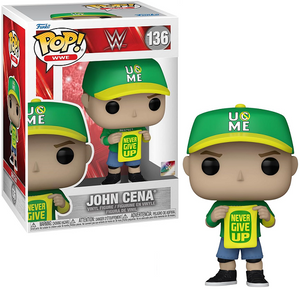 John Cena #136 - Wrestling Funko Pop! WWE [Never Give Up] 
