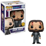John Wick #387 Bloody Chase Funko Pop! Movies in box and out of box