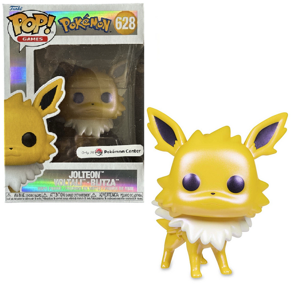 Jolteon #628 - Pokemon Funko Pop! Games [Pearlescent Pokemon Center Exclusive]