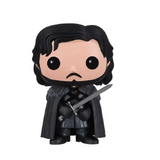 Jon Snow #07 Game of Thrones Funko Pop figure shown out of the box, front view