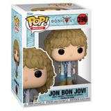 Jon Bon Jovi 1980s #396 Funko Pop Rocks inside the box.