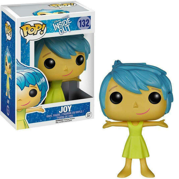 Joy #132 Inside Out Funko Pop! in and out of box