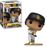Juan Soto #86 Padres Funko Pop MLB Home figure in box and out of box front view