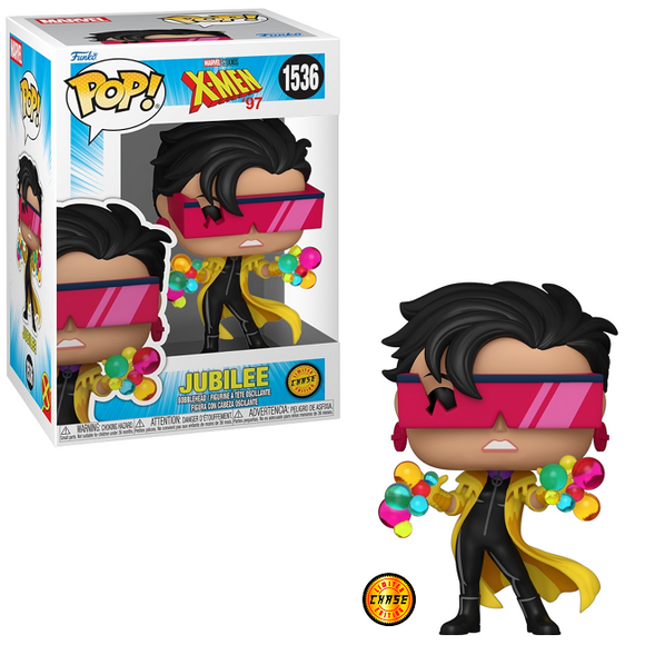 Jubilee #1536 X-Men ’97 Funko Pop! Chase in box and out of box