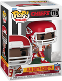 JuJu Smith-Schuster #176 Kansas City Chiefs Funko Pop Football inside display box
