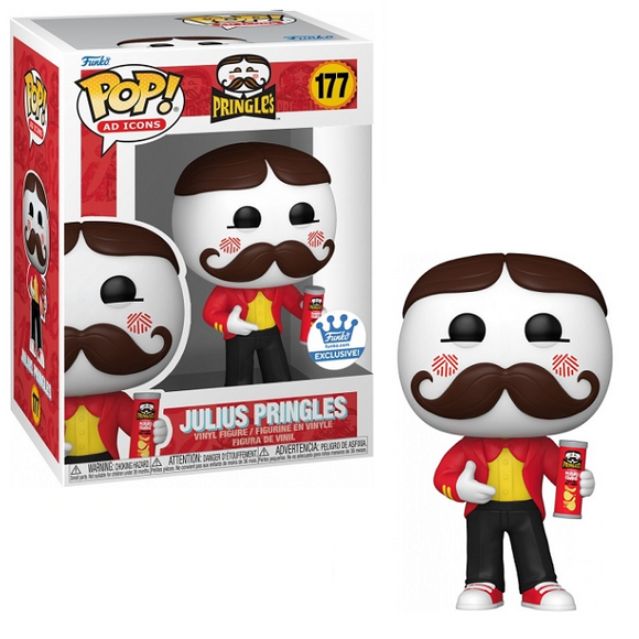 Julius Pringles #177 - Pringles Funko Funko Pop! Ad Icons [Funko Limited Edition 10,000 Pcs]