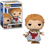 Julius #1553 Black Clover Funko Pop shown in-box and out-of-box, front view