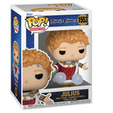 Julius #1553 Black Clover Funko Pop displayed in box, front view