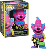 Jumbo Killer Klowns from Outer Space Blacklight GameStop Exclusive Funko Pop figure
