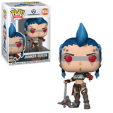 Junker Queen #934 Overwatch 2 Funko Pop Games figure in box and out of box front view