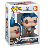 Junker Queen #934 Overwatch 2 Funko Pop Games figure in original box front view