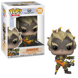 Junkrat #308 Overwatch Funko Pop Games figure in box and out of box